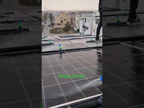 Auto Sprinkler System for your solar panel cleaning, Green Clean provides this solution