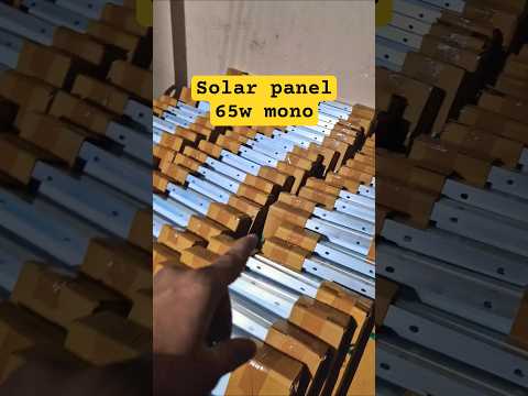 Solar Panel 65w mono order #automobile #solarconverter #automobile