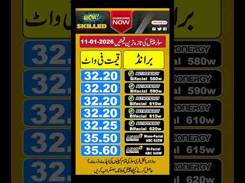 Astro Solar Panel Price in Pakistan 2026