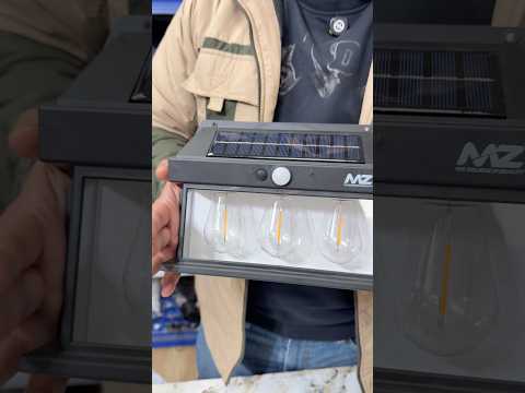 Smart Solar Light That Lights Up Automatically After Sunset 😍 #ytshorts #shorts