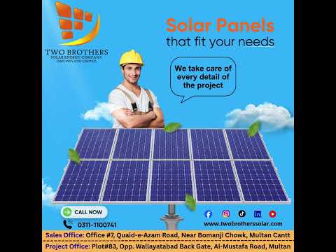 Solar Panels That Fit your Needs – Two Brothers Solar Energy Company