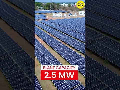 2.5 Megawatt Solar Power Plant | Ground Mount Solar Structure | 2.5 MW Solar Project