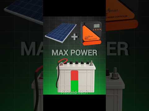 MPPT Kya Hai? Solar Panel Ke Liye MPPT Kyun Zaroori Hai? | Rebuild Tech