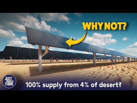 Why aren’t all deserts covered in solar panels?