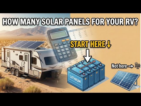 How Many Solar Panels Do I Need for My RV?