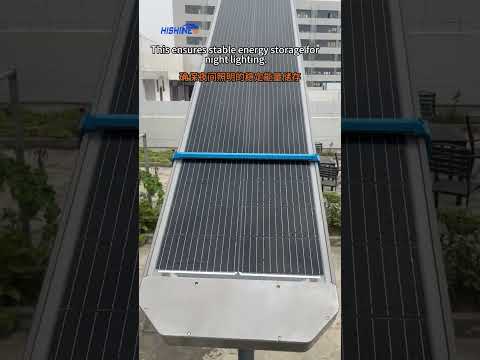 No More Dirty Solar Panels! 🚫 Hishine’s New Self-Cleaning Solar Street Light 💡✨
