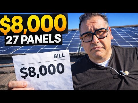 I Have 27 Solar Panels. PG&E Charged Me $8,000 Last Year!!