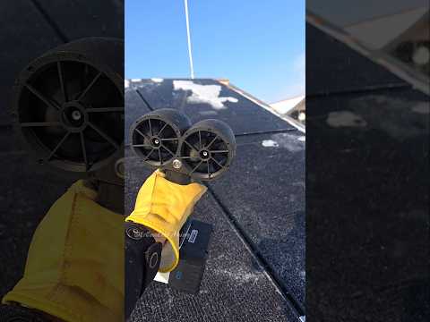Snow vs. Leaf Blower: The Fastest Way to Clean Solar Panels!