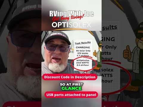WOW!!! OptiSolex 440W Panel (Splits 2×220W) SolarBag & SolexBrick Controller -Discount Code