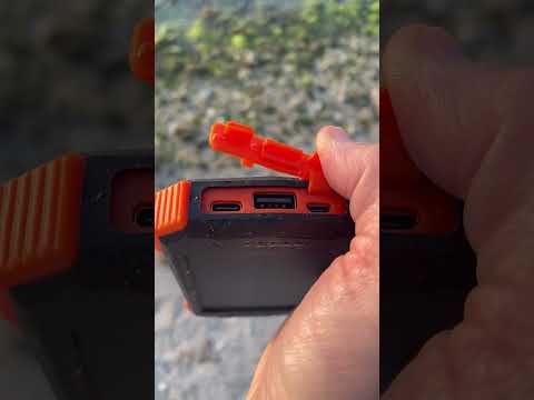 Excellent solar power bank! Wireless or several port options