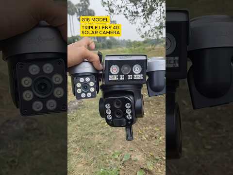 Active Pixel G16 🔥 4G Dual Solar Triple Lens Camera | 10x Zoom | Shield Protected Install