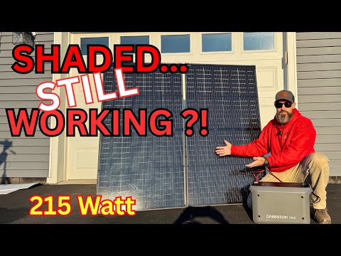 Anti-Shading Solar Panels Tested! | Callsun 215W Bifacial Solar Panel Review