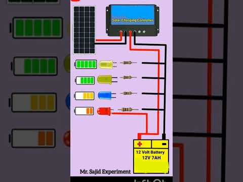 Solar Panel Charging Connection #shorts#ytshorts#viralshirts#trendingshorts#youtubeshorts