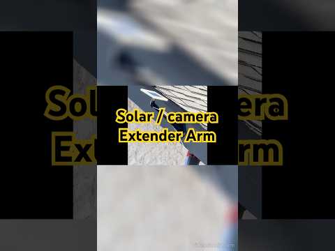 Holicfun Universal๐Solar Panel Wall Mount for Ring, Eufy, Arlo, Wyze, Reolink Solar Pand More๐ธ๐๐