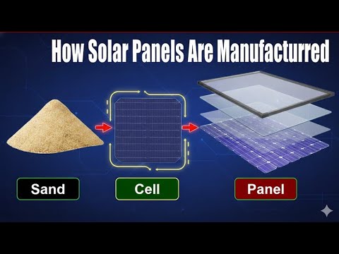 How Solar Panels Are Manufactured Inside the Modern Solar Factory (Full Process)