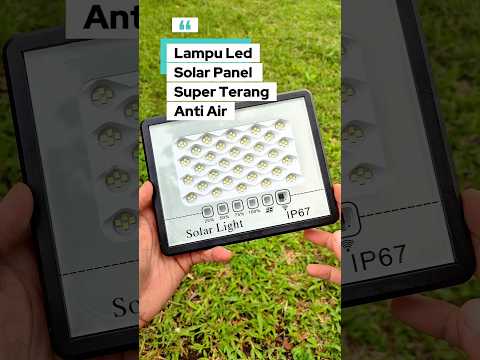 Lampu Led Solar Panel emergency darurat tenaga matahari