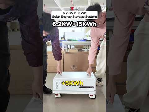 SUNC Energy Storage System: New upgrade 6.2KW inverter + 15KWh lithium battery#solarbattery #lifepo4