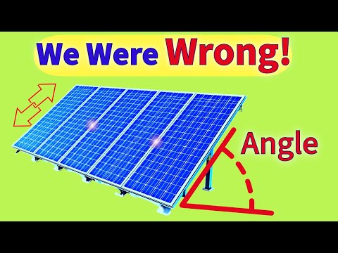 How to Determine the Best Tilt Angle of Solar Panels?