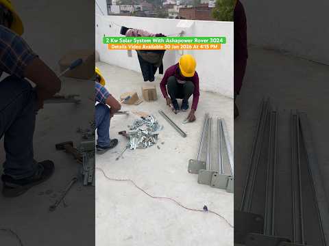 Ashapower Rover 3024 Mppt Solar PCU | Solar Panel Stand | Solar Panel Installation | Solar Kit