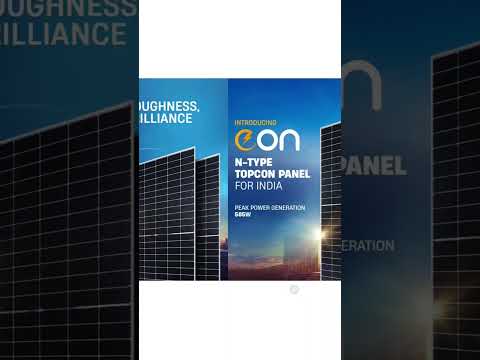 luminous 585 watt topcon solar panel