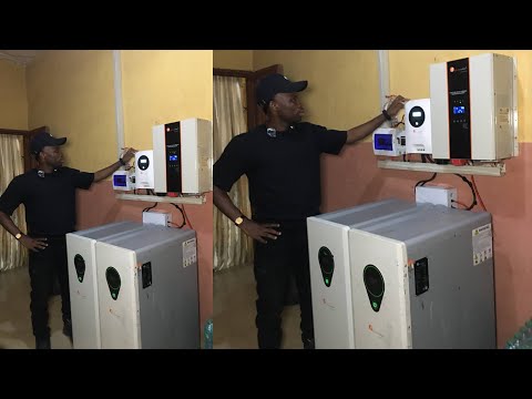 Price of a 24-Hour Solar Power Installation with Panels, Two Batteries, and Inverter to power all.