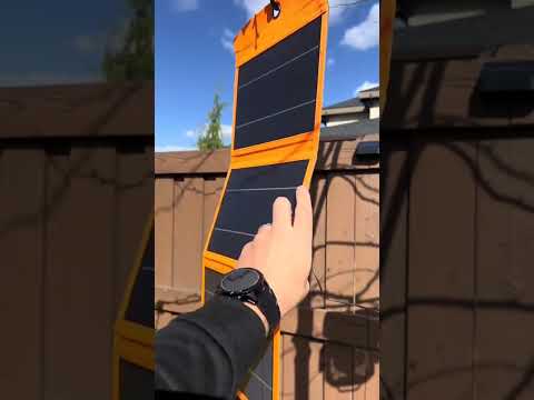 With the 30w solar panel and the F11 camping fan you will be set for camping this season!