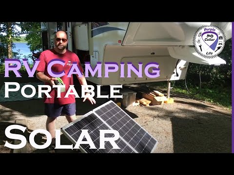 #15 Zamp Solar Panels Charge Our RV Battery While Off-grid Boondocking or Dry Camping.