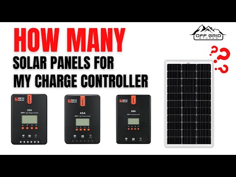 How Many Solar Panels For Your Solar Charge Controller