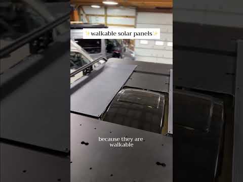 Walkable Solar Panels