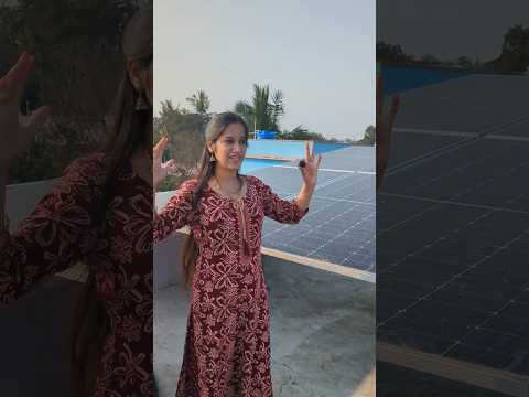 Solar panels✨part-2 #youtube #minivlog #viral#solar