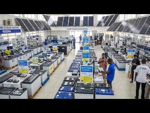 Prices Of Solar Generators, Solar Panels, Inverter, Solar Street Lights, Solar CCTV Cameras In Lagos