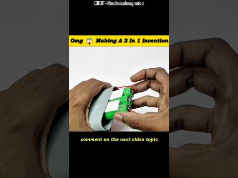 2 in 1 PVC Pipe Invention 😱 | Solar Power Bank + LED Torch | DIY Short #shortvideo #experiment #diy