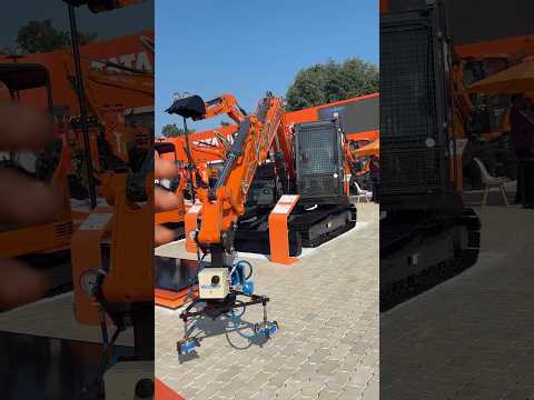 Tata hitachi solar panels attachment ‼️ @TataHitachiCorporate #automobile #xcavator #solarpanel