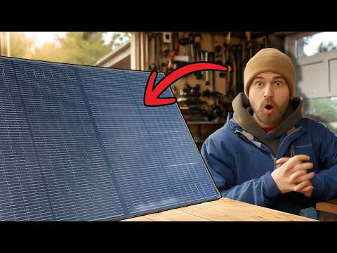 One Solar Panel vs My ENTIRE Workshop