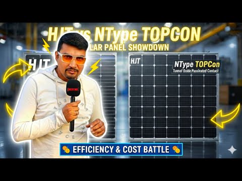 HJT VS NTYPE TOPCON SOLAR PANEL | BEST SOLAR PANEL FOR HOME | BHARAT SOLAR YATRA | PURUSHOTAM PANDEY