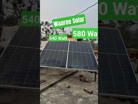 Waaree Solar Panel Kaun Sa Kharide #shorts