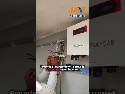 5kW Solar Power System | POLYCAB Inverter + TOPCon Panels | Save ₹5,000 Every Month#janisolar