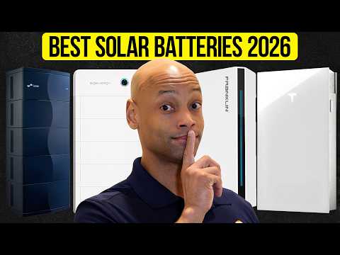 Top 5 Best Solar Batteries Going Into 2026