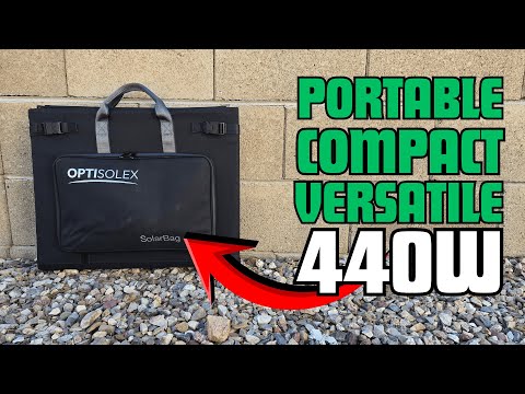 This PORTABLE Solar Panel Kit is AMAZING!