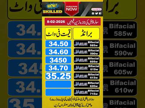 JA Solar Panel Price in Pakistan