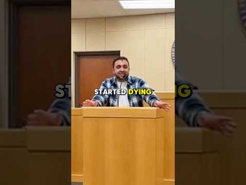 He poisoned a 80 year old tree for his solar panels – wait for his excuse #court #viral