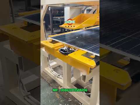 Industrial Solar Panel De-framing Machine | Best Solar Recycling Equipment for Scrap PV Panels