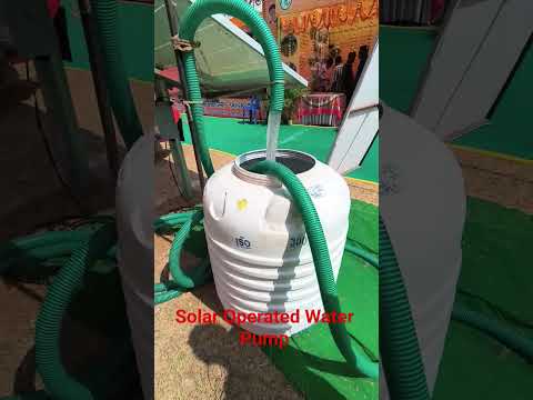 Solar Operated Water Pump #solarpump #solarpumps #solarpanel #solarpanels #waterpump #waterpumps