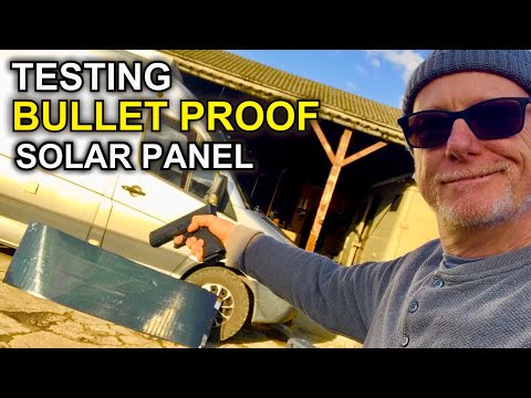 I SHOT My Solar Panel with Exploding Pellets! Did It Survive? Testing BougeRV CIGS Technology