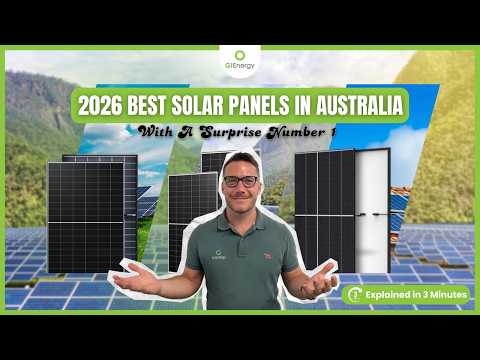 The BEST Solar Panels in Australia 2026 Top 3 in 3 Minutes