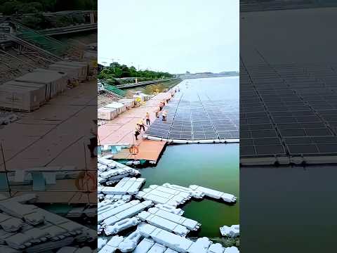 Why is China placing solar panels on the sea?
