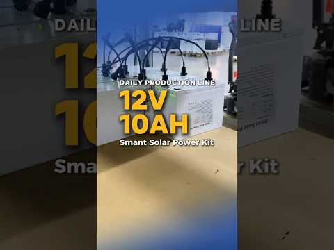 Portable 12V 10Ah Solar Power System: Perfect for Camping & Off-Grid Setup