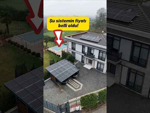 Güneş paneli fiyatı belli oldu 😍🙌🏻