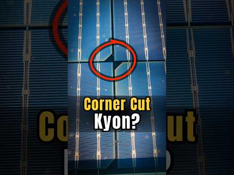 Corner Cut Kyon? 🤔 | #solarcell #ingot #wafer #solarpanels #cornercut