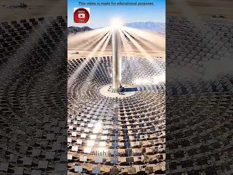 China’s Massive Solar Energy Project in the Desert🏜️💥#shortviral